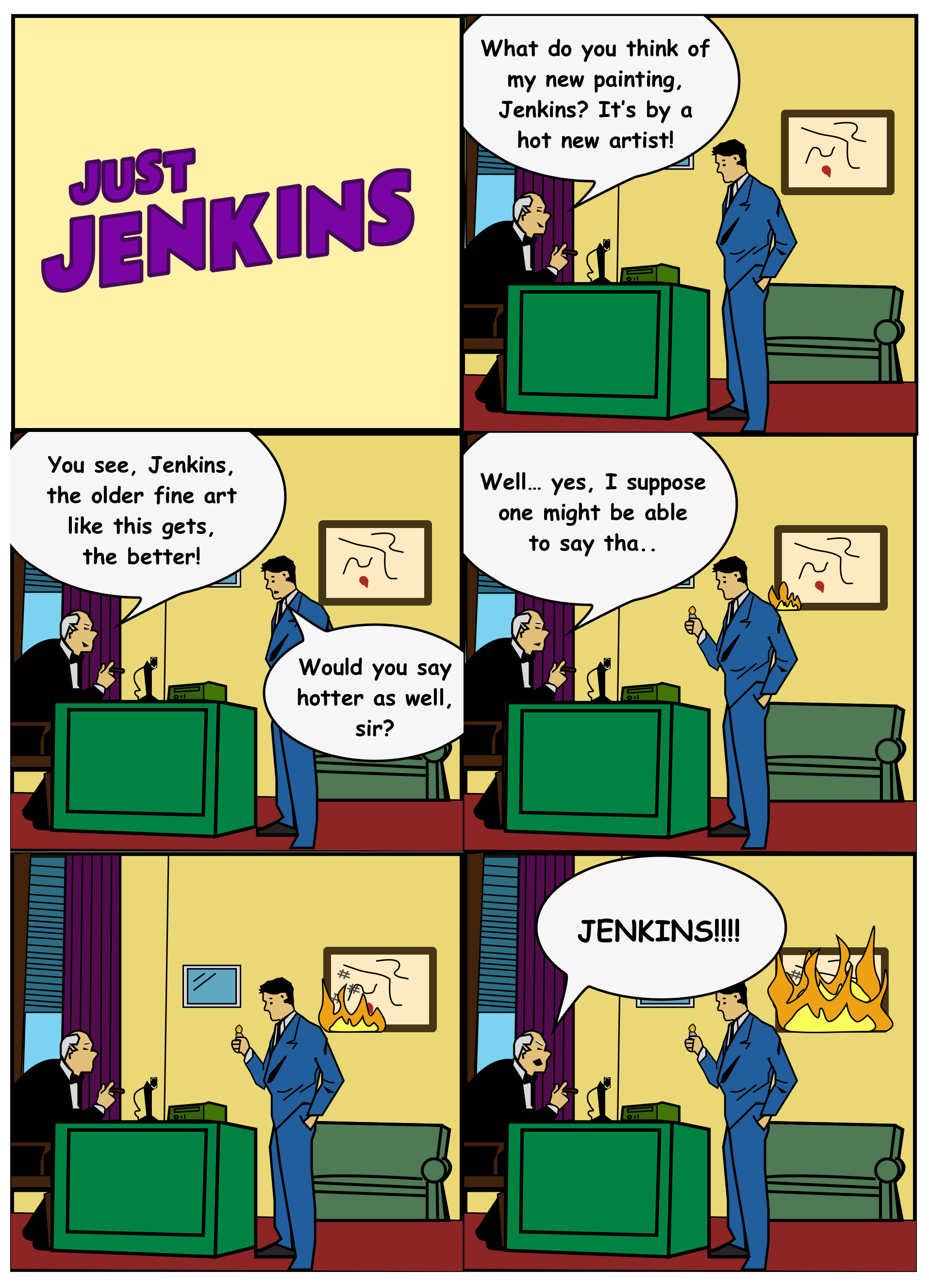 Hot New Artist comic